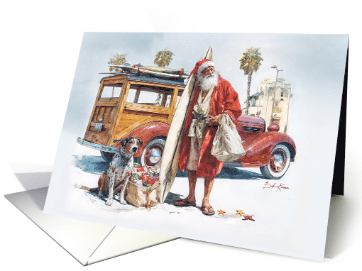 Sleigh Bells to Seashells Christmas card (1958000)