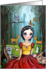 All Occassions Card - Snow White in the Enchanted Forest card