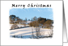 Christmas Snowscene card