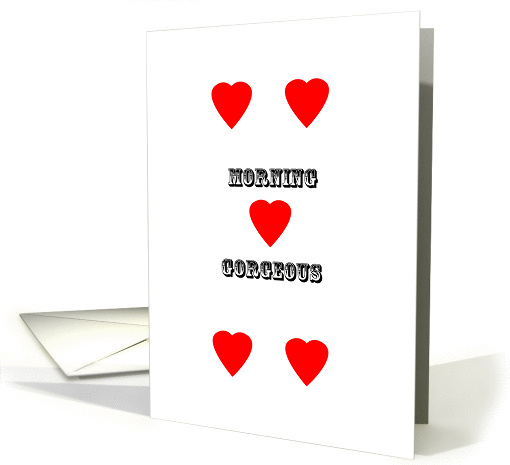 Morning Gorgeous Lovers card (1107868)