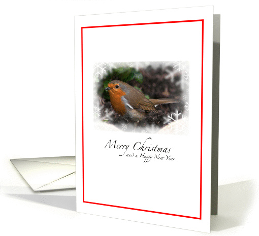 Christmas Robin card (1131846)