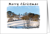 Christmas Snowscene card
