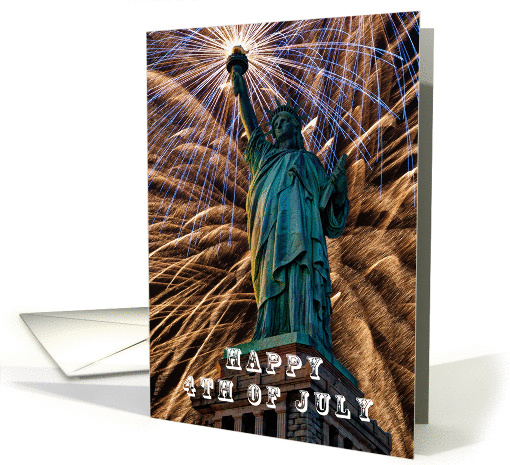Happy 4th Of July card (1202036)