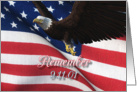 Remember September 11 Patriot Day card