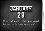 Birthday January...