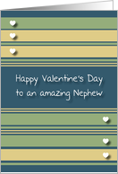 Happy Valentine’s Day Nephew card