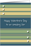 Happy Valentine’s Day Son card