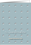 Hearts Wonderful Godfather Valentine’s Day card