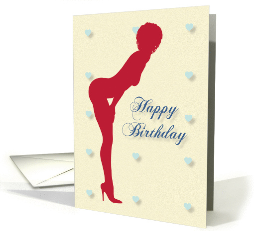 Sexy Pin Up Birthday card (1257438)