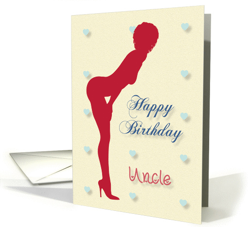 Sexy Pin Up Birthday for Uncle card (1257446)