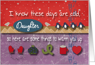 To Warm Up during Cold days for Daughter card