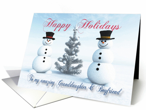 Snowmen Christmas trees and Snowflakes for Granddaughter... (1304768)