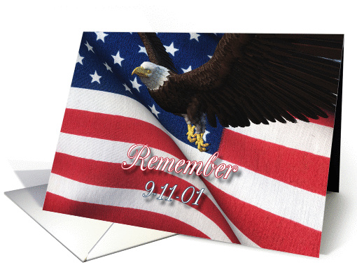Remember September 11 Patriot Day card (1395272)