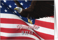 Remember September 11 Patriot Day card