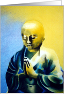Buddhist Monk card