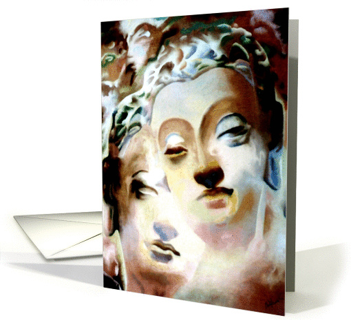 Two Buddhas card (1112242)