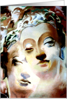 Two Buddhas card