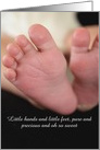 Congratulations on your arrival card