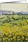 Landscape Original Painting-Blank Note Card