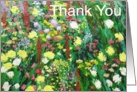 Floral Thank You Card
