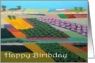 Pattern Landscape - Happy Birthday Card