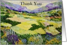 Thank You - Landscape card