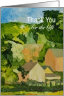 Thank You Gift- Home and Barn Landscape card