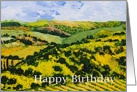 Happy Birthday - Deep Valley and Blue Skies card