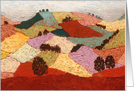 All Occasion Blank Note Card - Red Hills card