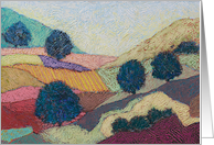 All Occasion Blank Note Card - Foggy Hills card