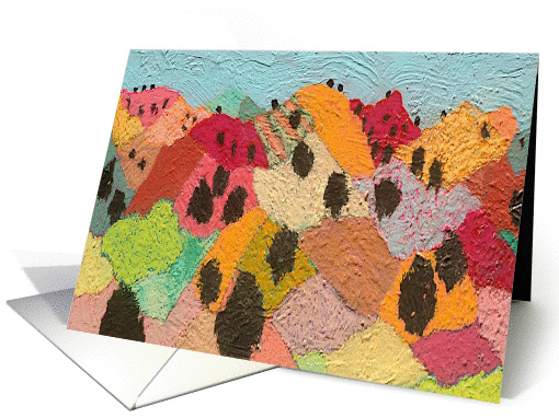 All Occasion Blank Note Card - Warm Fields card (1115730)