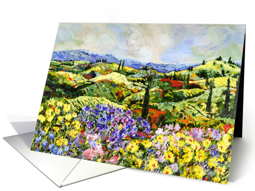 All Occasion Blank Note Card - More Flowers card (1116090)