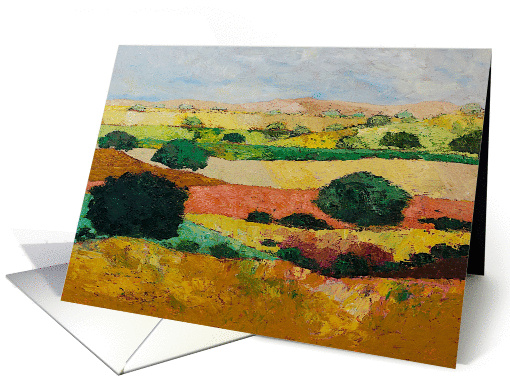 All Occasion Blank Note Card - Golden View card (1116134)