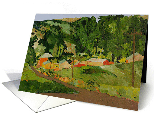 All Occasion Blank Note Card - Ranch card (1116580)