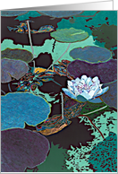Reflection from a Pond - Blank Card