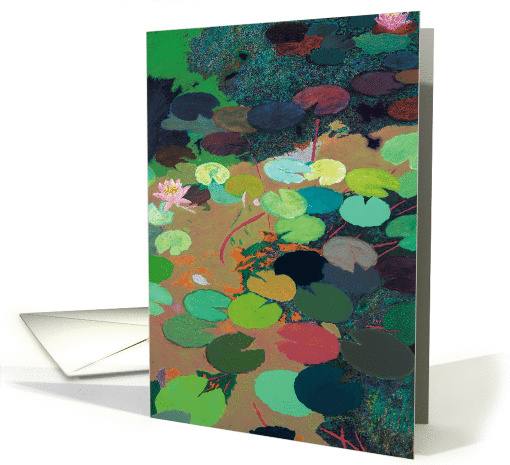 Mystery Pond - Blank card (1117320)