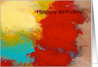 Happy Birthday - Wild Joy card