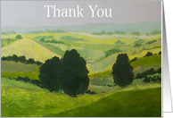 Thank You - Green Hills card