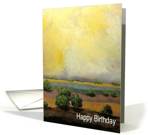 Sunrise/Landscape - Happy Birthday card (1119524)