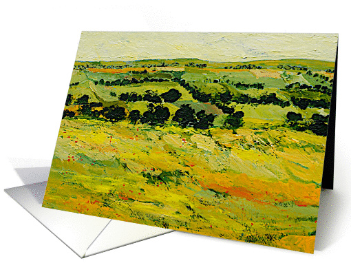 Blank Note Card, Art Work of Early Morning Sunrise card (1155140)