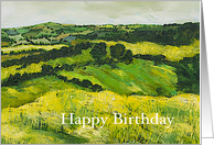 Happy Birthday - Green Valley card