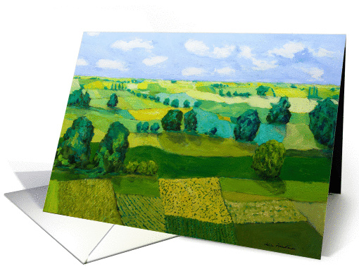 Blank Note Card, Minnesota Fields card (1400454)