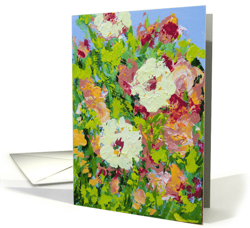 Spring Flowers Blank Any Occassion card (1514648)