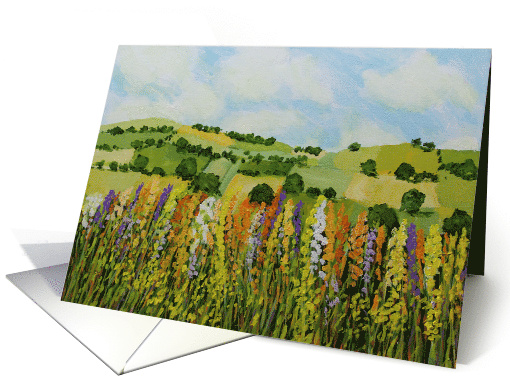 Spring is in the Air Blank Any Occassion card (1529640)