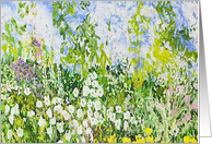 Spring Delight Garden Blank Any Occasion card