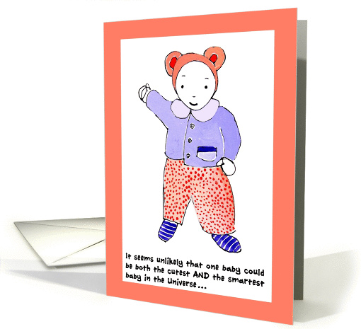 Congratulations on your amazing new baby card (1156998)