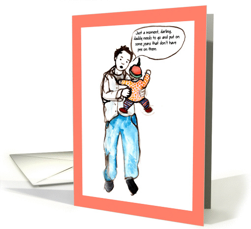 Paternity leave dress code card (1313132)