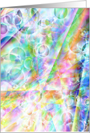 Heavens Bubbles card