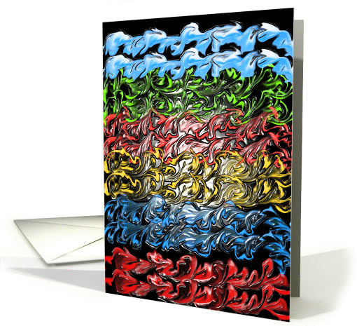 Abstract Ocean card (1162434)