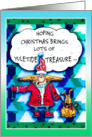 Aunt Mella: Christmas Yuletide Treasure card